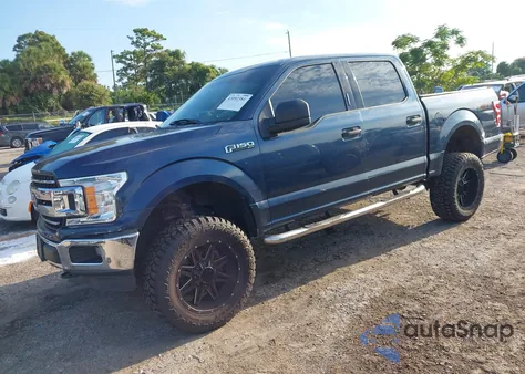 2018 Ford F-150 Xlt из США, поврежденный, VIN 1FTEW1E51JFC80606